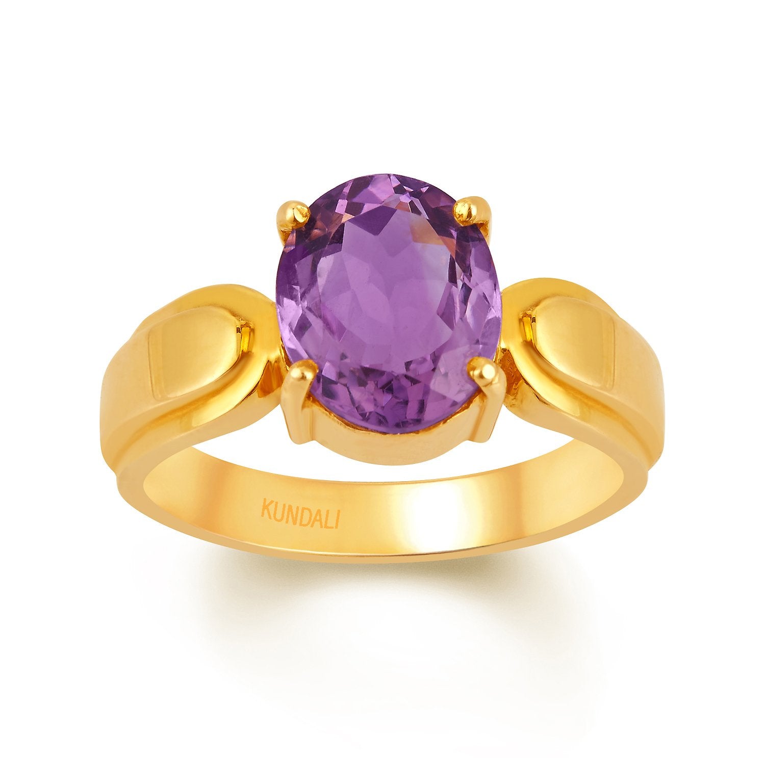 Timeless Amethyst (Jamuniya) gold ring 2