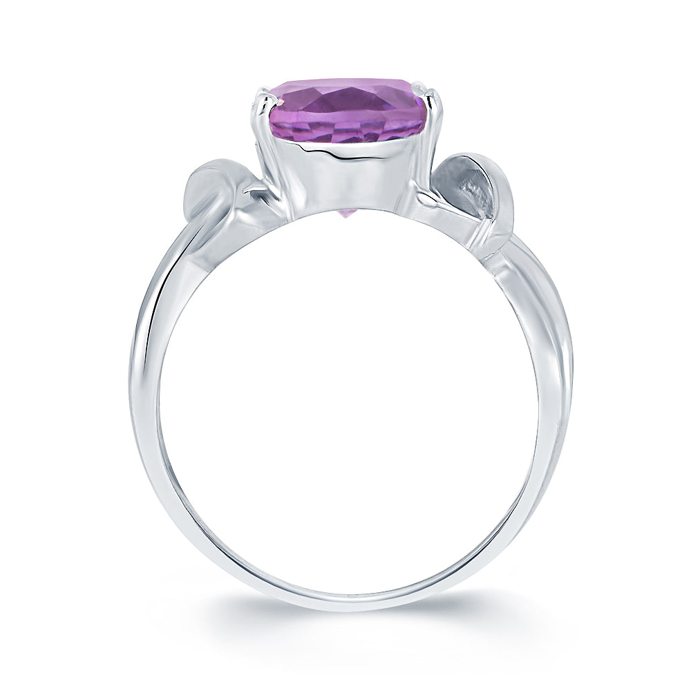 Marvel Amethyst (Jamuniya) silver ring 3