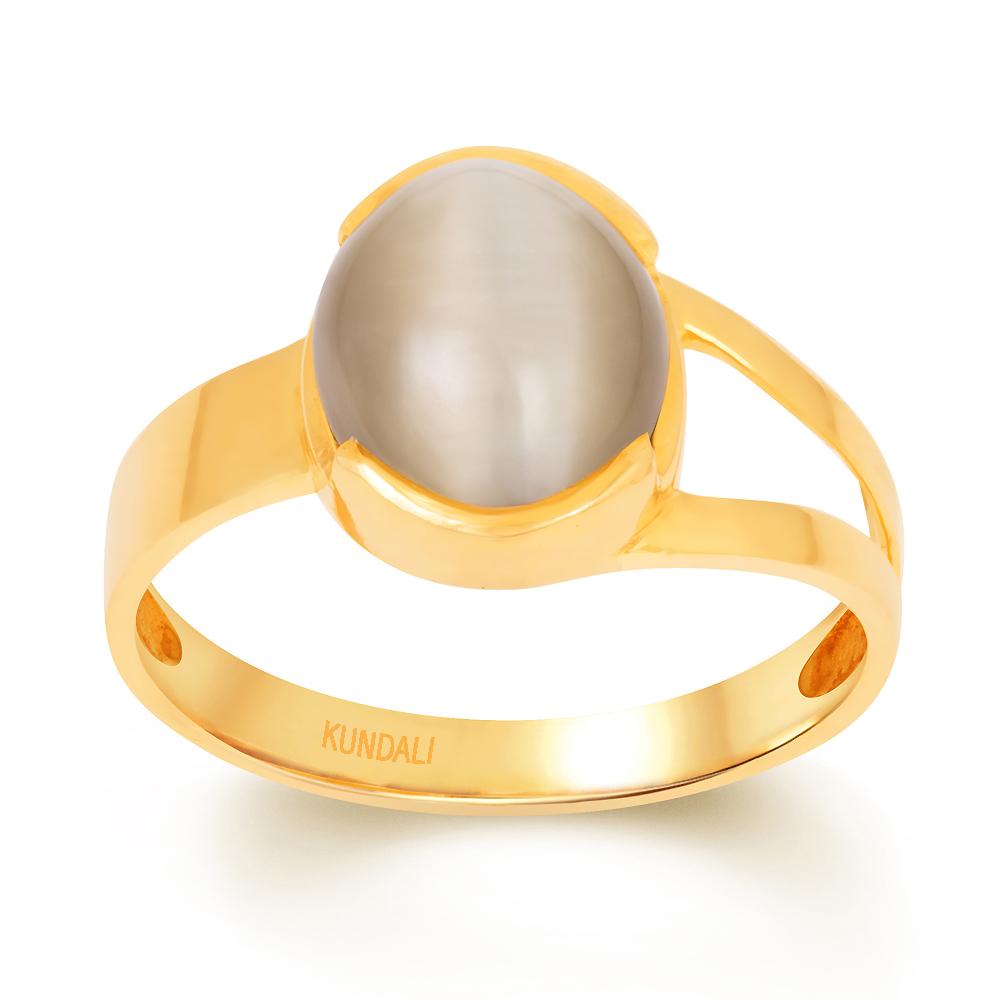 Elan Cats eye (Lehsuniya) gold ring 2
