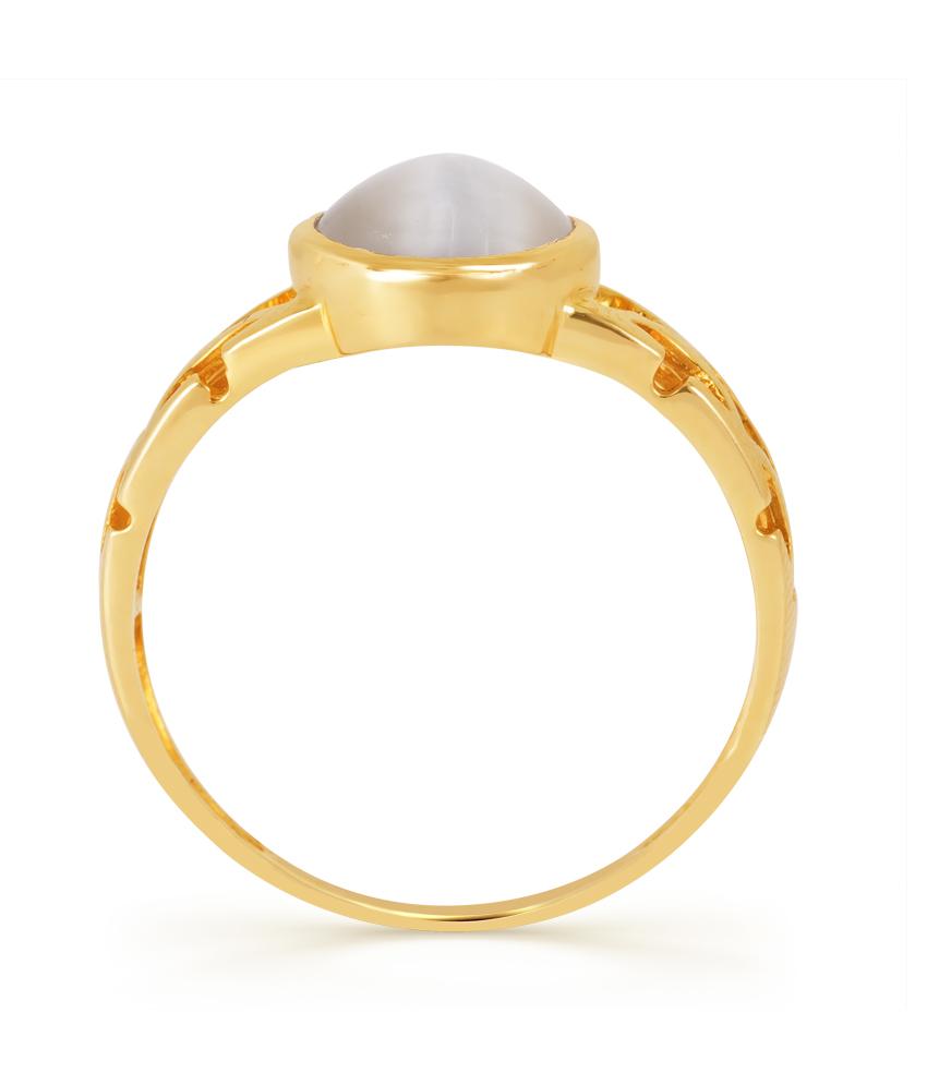 Harmony Cats eye (Lehsuniya) gold ring 3
 