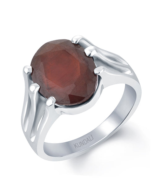 Wonder Garnet (Gomed) silver ring 1