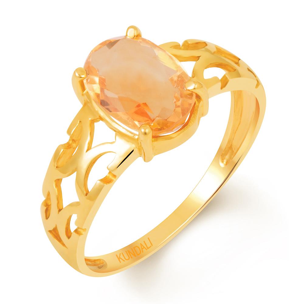 Harmony Golden Topaz (Sunela) gold ring 1
