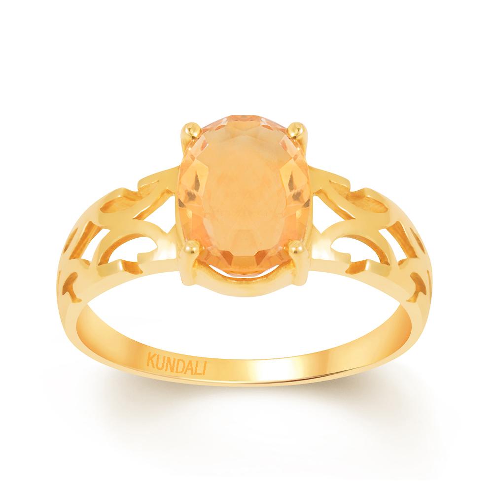 Harmony Golden Topaz (Sunela) gold ring 2
