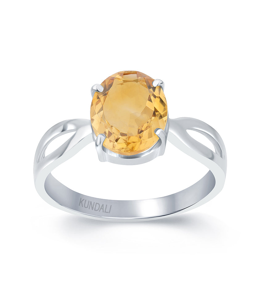 Grace Golden Topaz (Sunela) silver ring 2