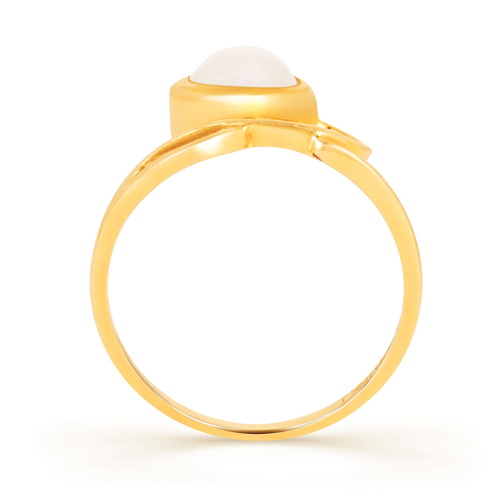 Chic Opal gold ring 3