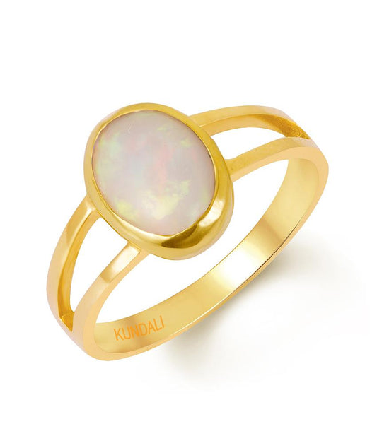 Nova Opal gold ring 1