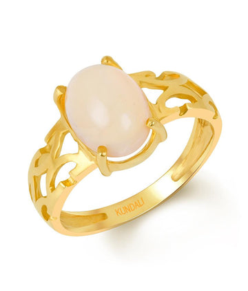 Harmony Opal gold ring 1