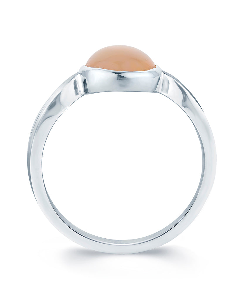 Diana Opal silver ring 3