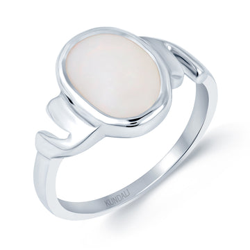 Promise Opal silver ring 1