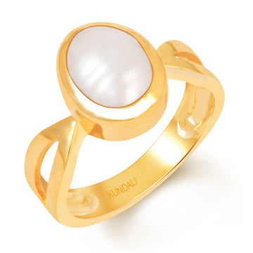 Grace Pearl (Moti) gold ring 1
