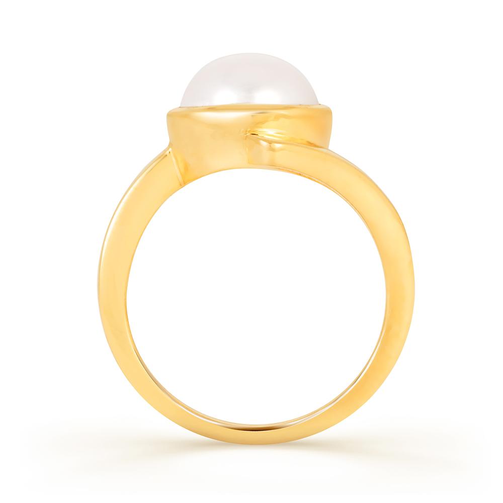 Soul Pearl (Moti) gold ring 3
