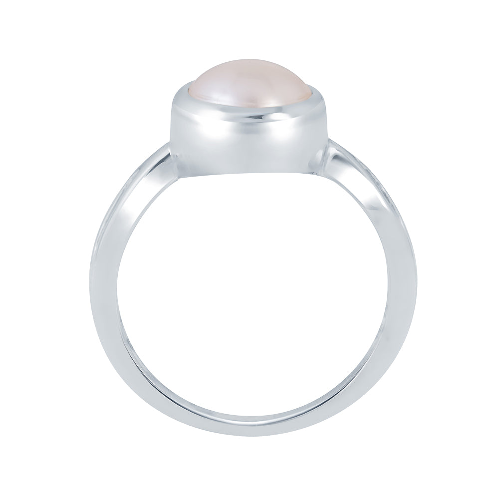  Grace Pearl (Moti) Silver  Ring 3