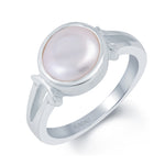 Affinity Pearl (Moti) silver ring 1