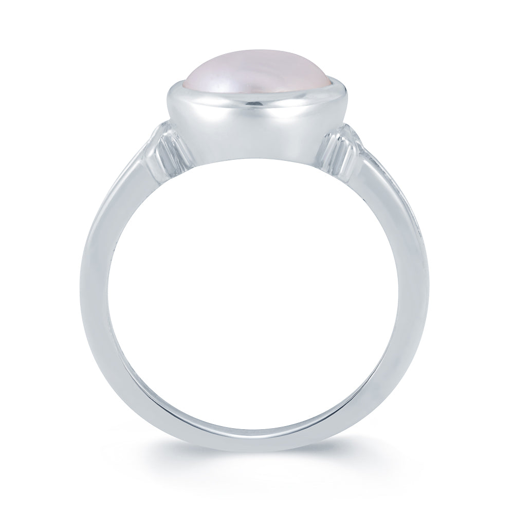 Affinity Pearl (Moti) silver ring 3