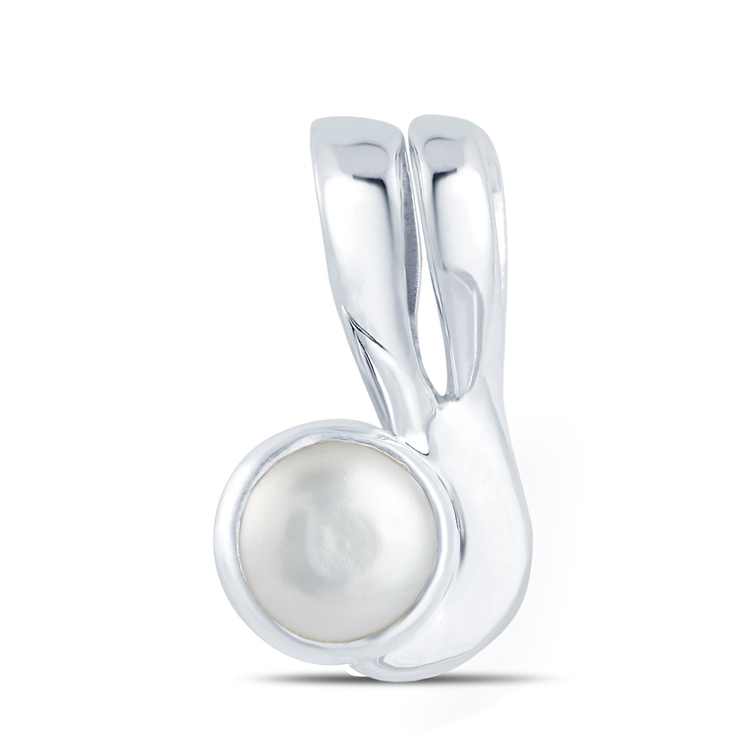 Ivy Pearl (Moti) silver pendant 1
