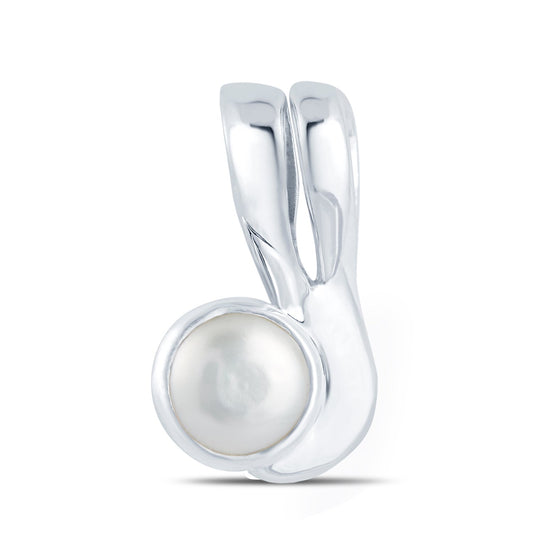 Ivy Pearl (Moti) silver pendant 1
