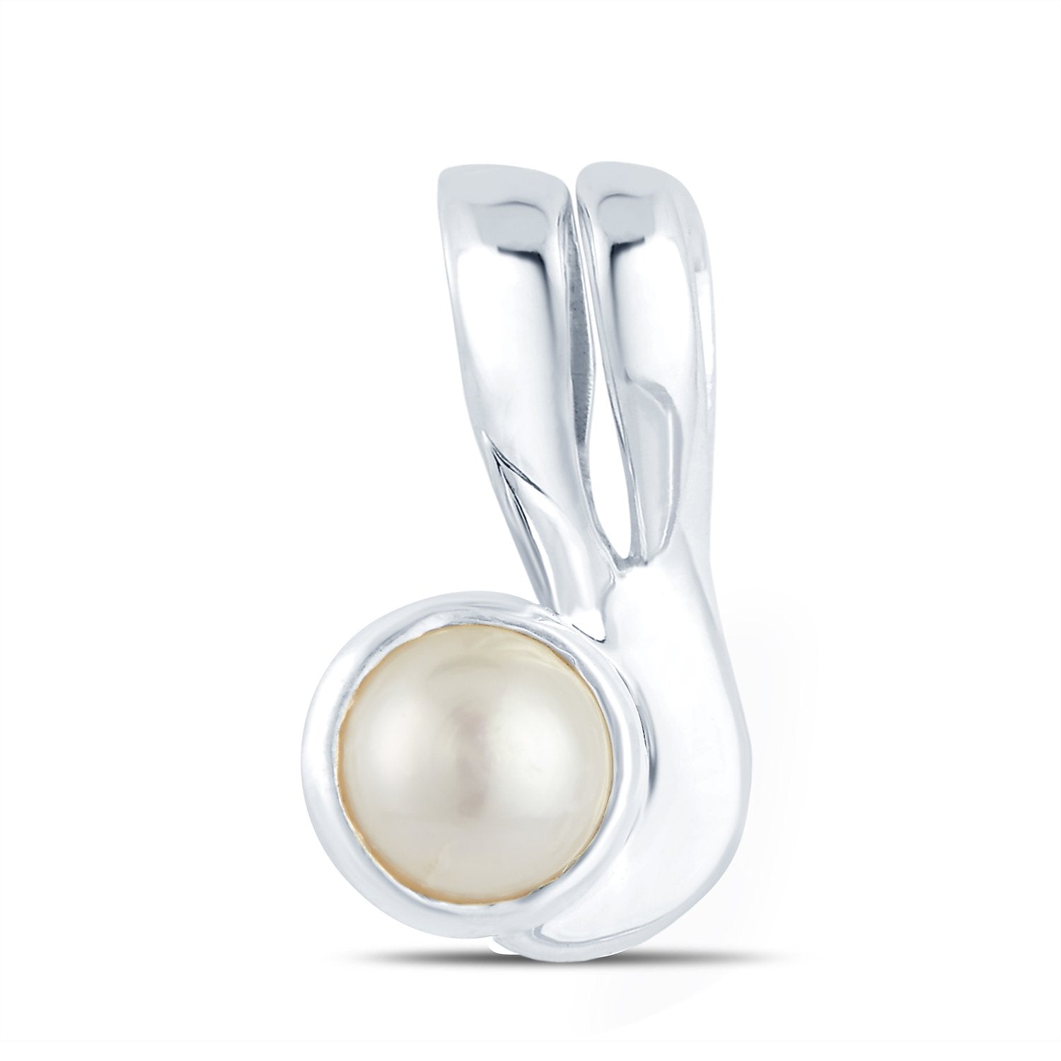 Ivy Pearl (Moti) silver pendant 1
