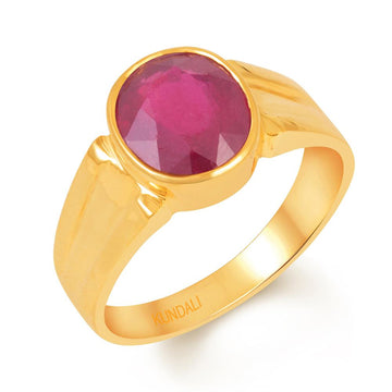 Roman Ruby (Manik) gold ring 1
