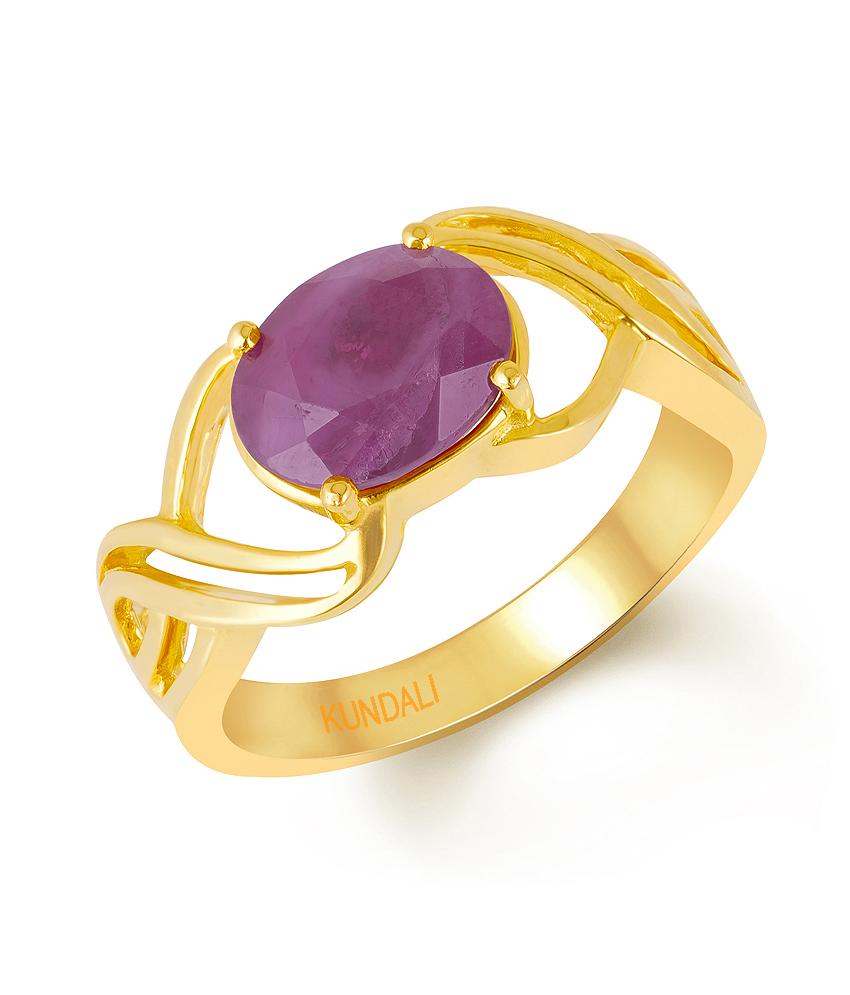 Glory Ruby (Manik) gold ring 1
