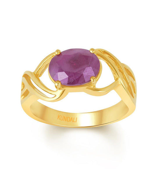 Glory Ruby (Manik) gold ring 2
