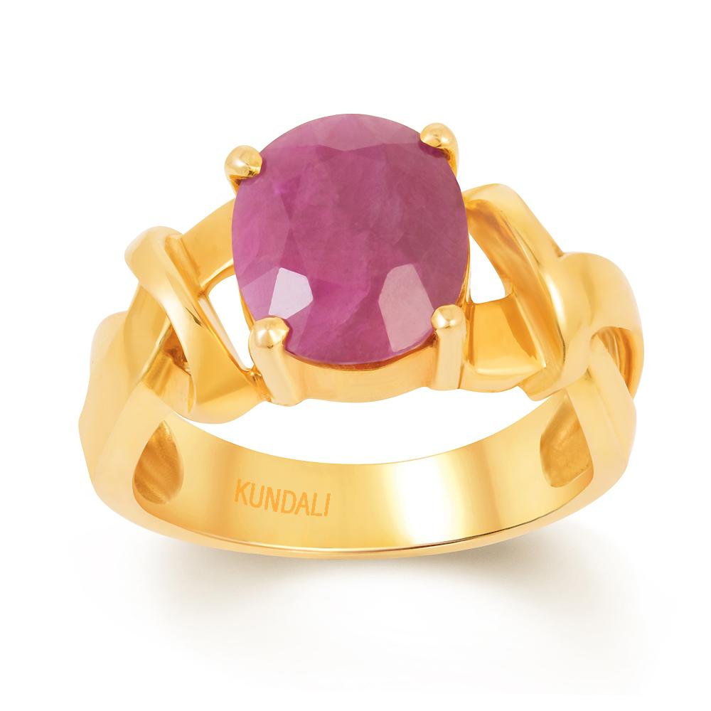 Marvel Ruby (Manik) gold ring 2
