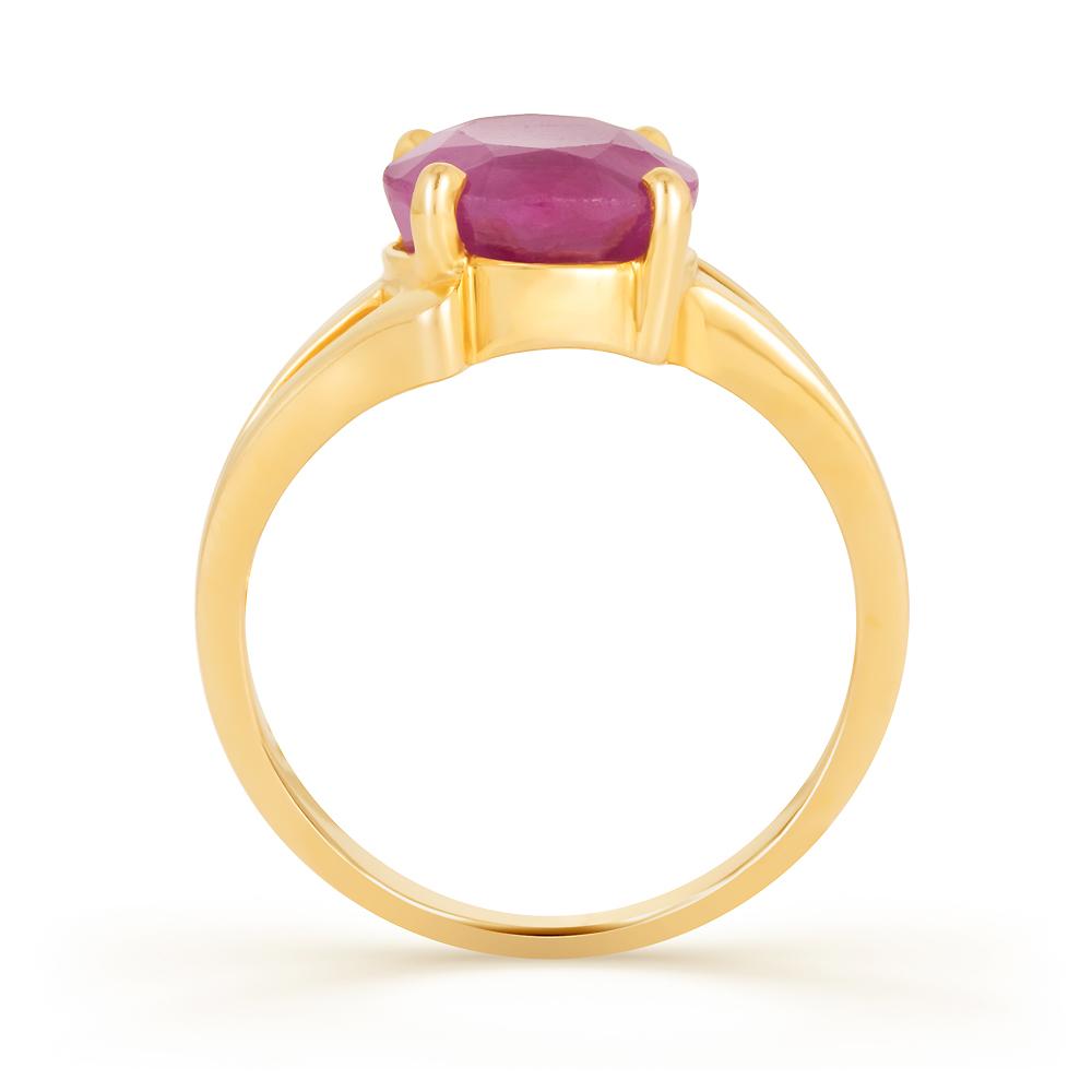 Elegant Ruby (Manik) gold ring 3
