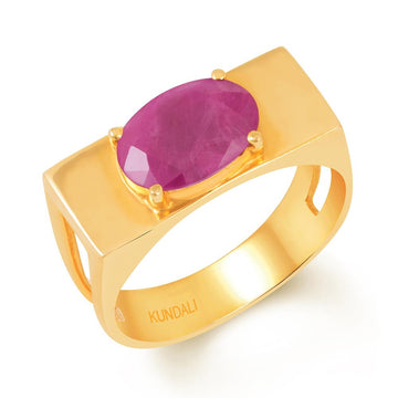 Supreme Ruby (Manik) gold ring 1
