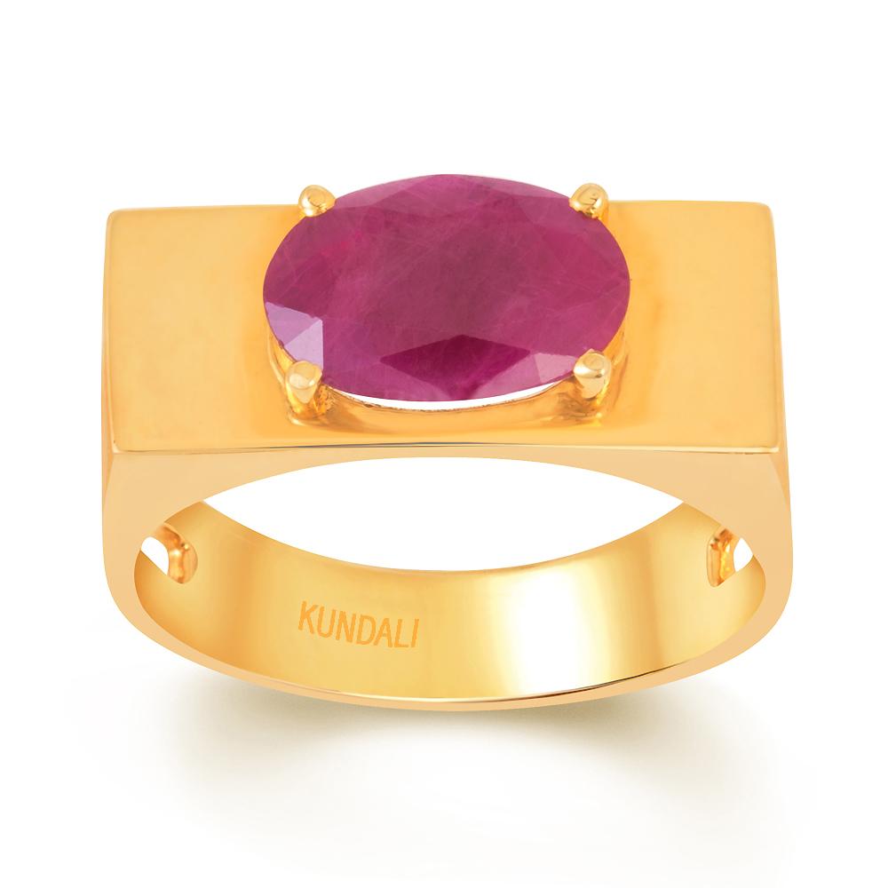 Supreme Ruby (Manik) gold ring 2
