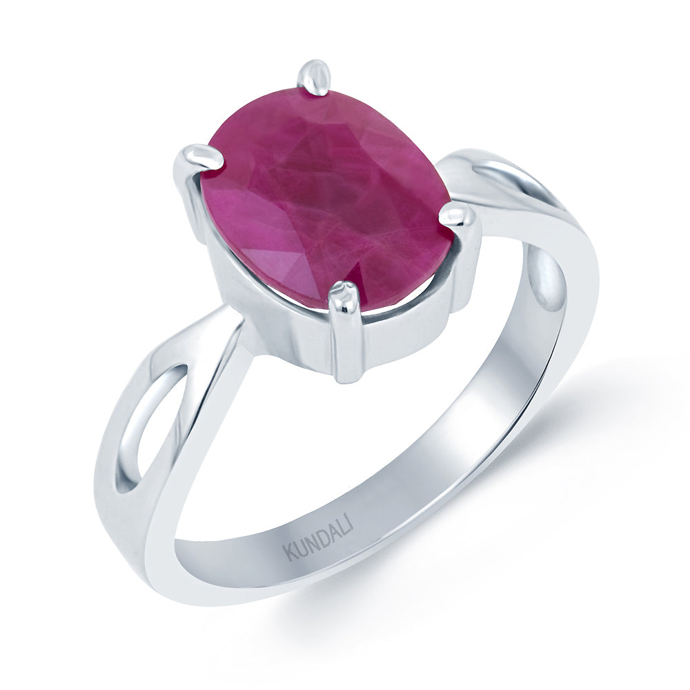 Grace Ruby (Manik) silver ring 1