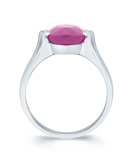 Wonder Ruby (Manik) silver ring 2